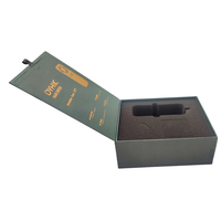 Boîte cadeau en carton magnétique durable personnalisable avec impression dorée pour mariage et bijoux, prix négociable