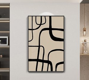 Các mặt hàng trang trí trong nhà, nghệ thuật cổ điển, nghệ thuật dòng, Tranh trang trí nhà, Tranh trang trí tường. - Product Image 2