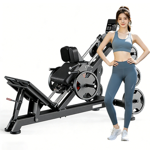 Máquina de Sentadillas con Peso para Entrenamiento de Fuerza, Máquina de Sentadillas con Placas de Pesas, Super Hack Squat Machine - Product Image 1