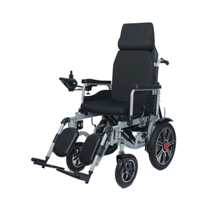 Suministro DE FÁBRICA DE China, silla de ruedas eléctrica plegable eléctrica, diseño motorizado con función reclinable para personas con discapacidad - Product Image 2