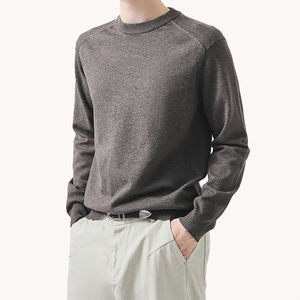 Pull rétro à col rond pour homme, automne-hiver, style décontracté, personnalisable, tricot torsadé, pull de couple, haut - Product Image 4