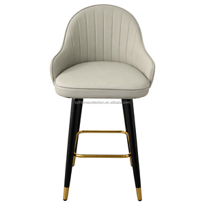 <span class=keywords><strong>Chaise</strong></span> <span class=keywords><strong>de</strong></span> bar pivotante à dossier haut, style nordique, pour cuisine, prix d'usine, vente en gros - Product Image 4