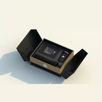 Boîte de présentation de luxe personnalisée avec portes à double ouverture pour emballage cadeau de marque personnalisée