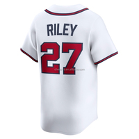Camiseta de Béisbol Bordada al por Mayor de los Atlanta Braves de EE. UU. # 13 Ronald Acuna Jr. # 28 Matt Olson # 27 Austin Riley Ropa Deportiva de Softbol