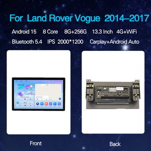 CarPlay Inalámbrico de 13.3 Pulgadas para Land Rover Range Rover <span class=keywords><strong>Vogue</strong></span> 2014-2017 |   Reproductor Multimedia DVD con Navegación GPS y Radio para Auto con DSP - Product Image 3