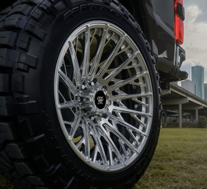 Jantes forgées personnalisées 20-<span class=keywords><strong>24</strong></span> pouces argent concave profond 5 6 8 pour DODGE RAM TRX Chevrolet Silverado Ram 1500 GMC Sierra - Product Image 3