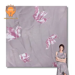 High Quality Wholesale Hot Sale Customized Polyester Fabric for Clothes Comfortable and Breathable chiffon fabric