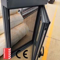 Fenêtre en aluminium pour toit, double vitrage, pour maisons, film aluminium et portes, sécurité du toit, maison, Australie, verre