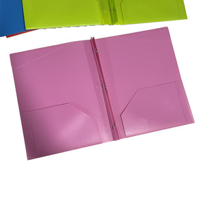 Three-hole 2-page Double-pocket A4 PP Waterproof Clip <strong>File</strong> <strong>Folder</strong> for Office <strong>Contract</strong> Documents Student Examinations - Product Image 3