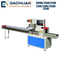 DCWB-320B d'emballage horizontale flux de chocolat machine d'emballage, flow-pack chocolat bar