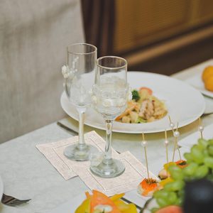 Serviettes <span class=keywords><strong>de</strong></span> cocktail personnalisées en mélange coton-lin, 6x6 pouces, petites serviettes en <span class=keywords><strong>tissu</strong></span> à ourlet festonné, réutilisables, pour fêtes, mariages, bars - Product Image 6