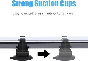 Fabrieksleverancier LED onderwater aquariumverlichting voor visbakken 16cm tot 112cm driekleurig schakelbare vislamp - Product Image 4