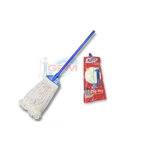 Juego de Mopa con Clip Regular, Mango Resistente y Cabezal Absorbente para Limpieza Diaria del Hogar, Oficina y Pisos Comerciales - Product Image 1