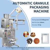 Machine de remplissage de pesage quantitatif SL 10g 20g 50g 100g Machine de conditionnement d'emballage de poche de riz de thé de granule entièrement automatique