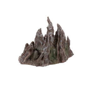 Moderno 5W Box Rock Cave Paisagem Artificial Aquário Pedra Ornamento com Cerâmica Coral Plastic Fish Tank Acessórios Decorativos - Product Image 4