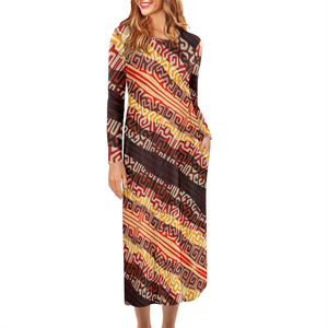 chinese dress ladies Traditional African Kitenge Wax Print Hollandaise Blue High Low Hem Sl –  Asigbe