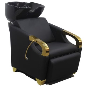 Fauteuil de lavage de cheveux en céramique avec bac de lavage intégré pour salons de coiffure, instituts de beauté et spas - Product Image 6
