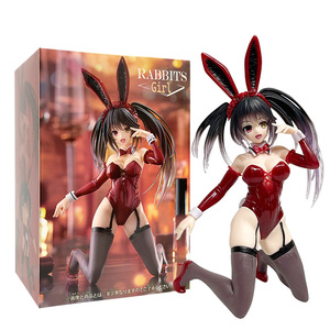 17CM Date a Live Yatogami Tohka <span class=keywords><strong>Tokisaki</strong></span> <span class=keywords><strong>Kurumi</strong></span> Sexy Bunny Girls Anime PVC Figura Figuras Estatua de plástico Estatuilla Modelo Muñeca de juguete - Product Image 5