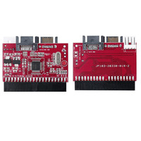 Adaptador convertidor de tarjeta PCI IDE a SATA / SATA a IDE 2 en 1, transferencia bidireccional, 3,5 pulgadas, 40 pines, 100 133 HDD/CD/DVD