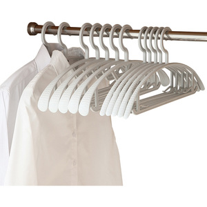 Clothes Hanger Rectangle Non Slip Anti Shoulder Wardrobe Hanger Protective Clothing Organizer Hook Type - Product Image 5
