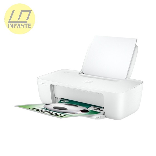 Infaste Portable Dependable Printing Single Function HP Deskjet 1212 Color A4 Inkjet Printer Ideal for Home Office Use