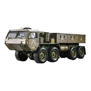 1/12 2,4G 16CH <span class=keywords><strong>RC</strong></span> US Control remoto Camión Militar coche de juguete para niños simulación de camión de Control remoto - Product Image 1