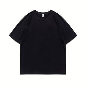 T-shirt unisexe personnalisé en gros, t-shirt décontracté de haute qualité, couleur unie, design personnalisé, logo imprimé - Product Image 1