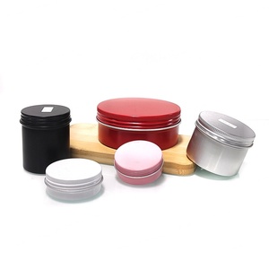 Factory Custom Aluminium Jar <b>Container</b> Empty Metal Can Packaging <b>Small</b> Round Box Candle Tin for Candle - Product Image 1