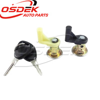 Serrure de porte de voiture de qualité supérieure avec clé 6001550788 LH 6001550787 RH pour RENAULT SANDERO Auto Dooor Key Set