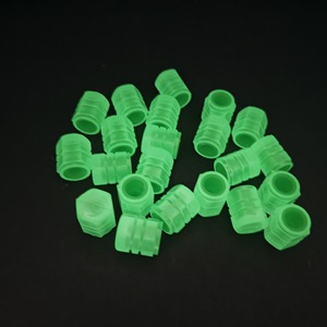 Bouchons de valve universels sans chambre à air, en caoutchouc, qui brillent dans le noir, pour motos et véhicules électriques, taille comme indiqué - Product Image 1