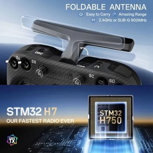 Contrôleur de station au sol à écran tactile de 5 pouces, télécommande RadioMaster ELRS 16CH, émetteur radio pour voiture RC FPV UAV - Product Image 2