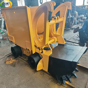 Zq26 pneumatik udara elektrik <span class=keywords><strong>Mini</strong></span> batu Mucking Loader dengan roda perayap sekop pengeruk ember untuk terowongan sempit bawah tanah - Product Image 4