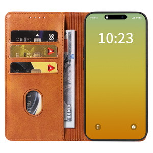 Étui portefeuille de luxe en <span class=keywords><strong>cuir</strong></span> PU texturé veau avec béquille pour <span class=keywords><strong>iPhone</strong></span> 17, 16, 15, 14, 13, 12, <span class=keywords><strong>11</strong></span>, X, 8, 7, 6 Series - Product Image 5
