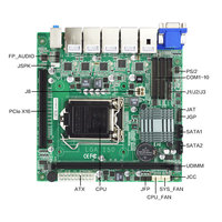 Adipcom EITX-7560 Intel CPU LGA 1150 opsional 2LAN/4LAN/5LAN komputer server ITX mini X86 motherboard DDR3 mendukung memori 8GB