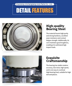 Cuscinetti a Sfere a Contatto Angolare a Fila Singola 2rs WG9003327018 Sinotruk Shandeka C7H, Ingranaggio Elicoidale Idrodinamico Ritardato di Precisione P0 - Product Image 6