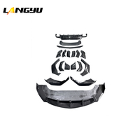 Nouveau produit 2023 + accessoires de voiture Urus S à V Style Dry Carbon Fiber Soft BodyKit pour Lamborghini Venatus BodyKit