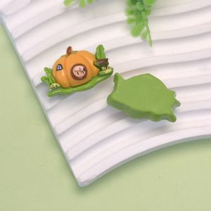 Nuevo Jardín <span class=keywords><strong>de</strong></span> hadas con temática Flatbacks 100 pc/lot surtido <span class=keywords><strong>de</strong></span> resina Slime Charms pan cesta ventana calabaza casa artesanía para DIY proveedor - Product Image 5