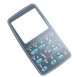 Trung Quốc OEM bàn phím chuyển đổi màng phong cách mới nóng bán với dập nổi Vòng Kim Loại Snap Dome 3M dính bàn phím & BÀN PHÍM sản phẩm - Product Image 5