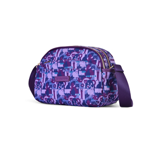 Sac bandoulière mignon à imprimé chat pour femme, mini sac à main léger et imperméable pour les voyages et l'usage quotidien - Product Image 1