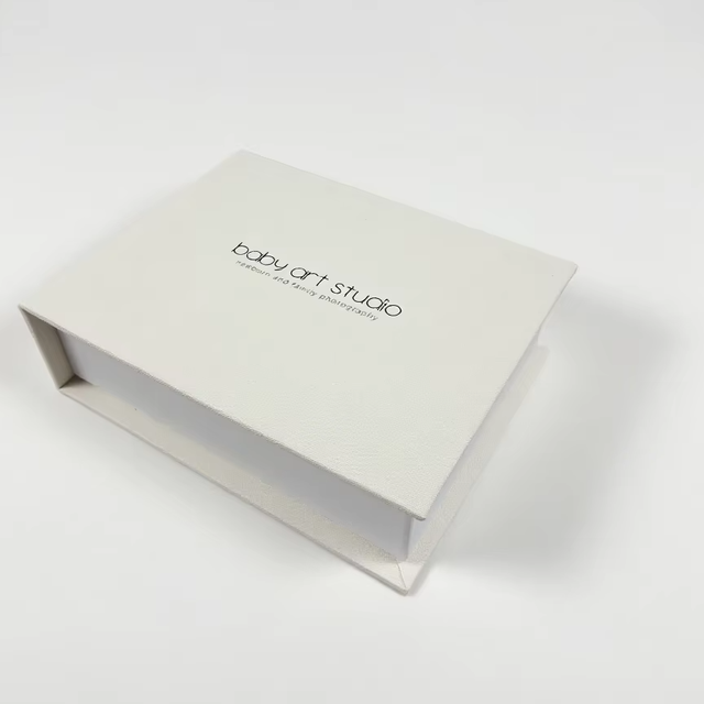 High Quality Linens USB Presentation Box for Wedding Display Customizable Logo Photo Albums Durable Eco-Friendly