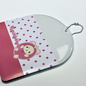 Nuovo Porta Fotocard in PVC con Design Anime Personalizzato, Simpatico Porta Carte Fotografiche in Plastica con Portachiavi e Inserto Stampato in Plastica - Product Image 6