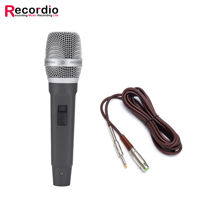 GAM-SC06 High Quality Professional Performance Wired Dynamic Microphone Cardioid Metal Noise Cancelling Live Vocals Karaoke