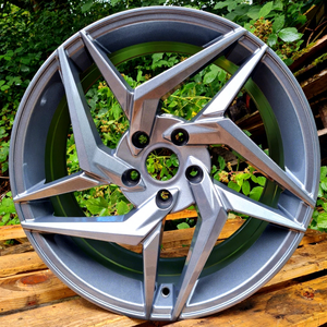 Mingyue <span class=keywords><strong>18</strong></span> pouces flux formant noir Machine visage passager voiture roue <span class=keywords><strong>ABT</strong></span> adapté pour Audi A6 RS3 <span class=keywords><strong>RS6</strong></span> RS4 A4 A5 A6 A7 A8 S4 Allroad - Product Image 1