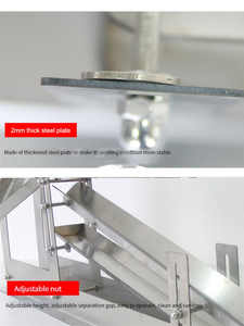 Separatore commerciale di albume e tuorlo 304 acciaio inossidabile macchina per la separazione dei liquidi macchina per la separazione delle uova di gallina d'anatra - Product Image 5