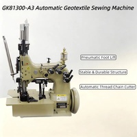 Machine à coudre géotextile haute vitesse avec fonctions entièrement automatiques et performances robustes pour géotextile GK81300-A3
