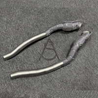 Collecteur d'échappement sport à soupape en acier inoxydable 304/alliage de titane 1,5 mm pour Ferrari 812 GTS Spider (F152) – Fixation directe par boulons