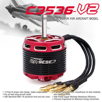 Faradyi C3536-V2 1300KV 1500KV 14pole Outrunner Brushless Motor pour Rc Flugzeug Télécommande Avion Mini 4k Pocket Drone