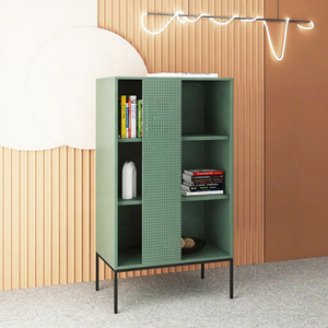 <span class=keywords><strong>Mueble</strong></span> de Salón de Fábrica BSCI, <span class=keywords><strong>Mueble</strong></span> Esquinero KD, Vitrina, Aparador Metálico con Puerta de Vidrio, <span class=keywords><strong>Mueble</strong></span> de Almacenamiento con Puerta Corredera - Product Image 2