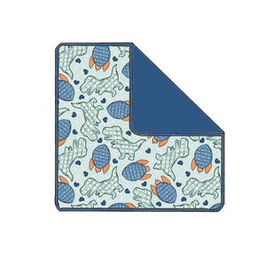 Westerse stijl organische bamboe/spandex enkellaags/dubbelzijdig aanpasbare bedbankdekens met geprinte patronen voor alle seizoenen - Product Image 6