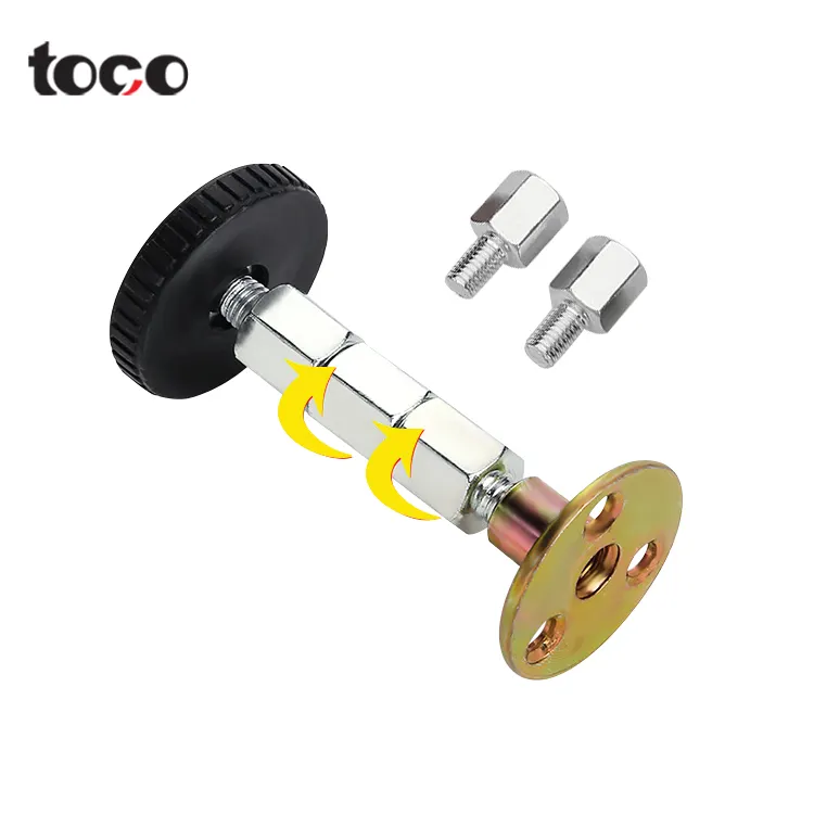 Toco alloy self-adhesive bed stopper Threaded Headboard Stoppers Fixer Bed Frame Anti-shake Tool